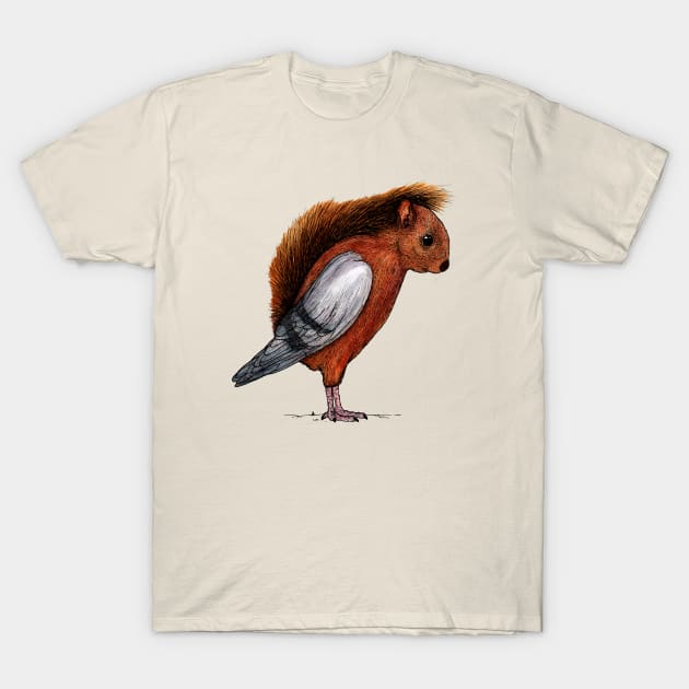 Squigeon T-Shirt by KevinExley